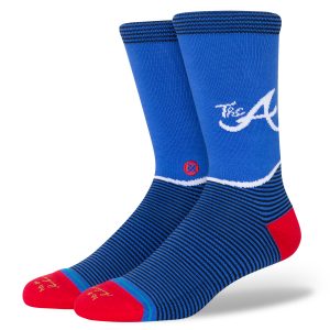 Atlanta Braves X Stance City Connect Crew Socks