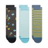 Butter Blend™ Crew Socks 3 Pack
