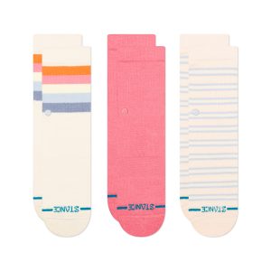Kids Maliboo Crew Socks 3 Pack