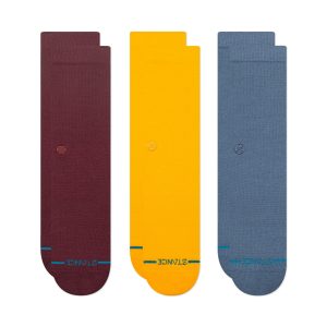 Icon Crew Socks 3 Pack