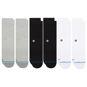 6 Pack Crew Socks