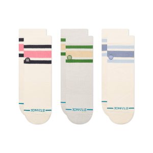Cotton Quarter Medium Cushion Socks 3 Pack